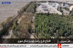 بزرگترین جنگل شهری خاورمیانه در آران و بیدگل افتتاح شد