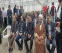 افتتاح گلخانه سبزی و صیفی شرکت تعاونی جلال‌آباد نجف‌آباد 