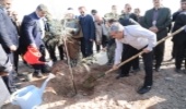 گزارش تصویری از مراسم ملی نهالکاری همگانی در قم