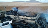 کشف و تخریب یک واحد کوره ذغال غیر مجاز در منطقه ممو بیضا