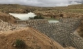 ایجاد ۱۵۷ بند خاکی، گابیونی، سنگ و ملات در راستای آبخیزداری در قوچان