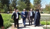 بازدید وزیرجهاد كشاورزی از نهالستان منابع طبیعی استان ایلام