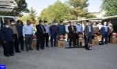 اهدای  ۲۸ دستگاه دمنده به دهیاری های استان کرمانشاه 