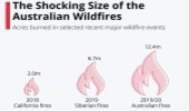 The Shocking Size of the Australian Wildfires 