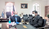 دیدار رییس سازمان منابع طبیعی با رییس سازمان مدیریت بحران