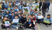 کرمانشاه/ برگزاری همایش بزرگ همیاران طبیعت دانش آموزی در هفته منابع طبیعی