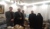 دیدار و تجلیل از خانواده شهدا به مناسبت گرامیداشت هفته دفاع مقدس
