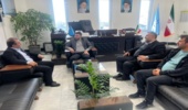 دیدار مدیرکل منابع طبیعی مازندران نوشهر با دادستان شهرستان تنکابن