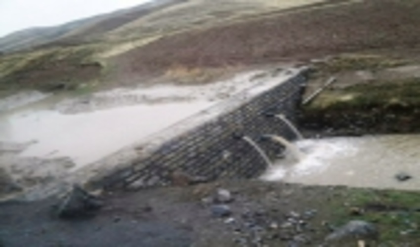 ذخیره 80 میلیون متر مکعب آب پشت سازه‌های آبخیزداری فارس