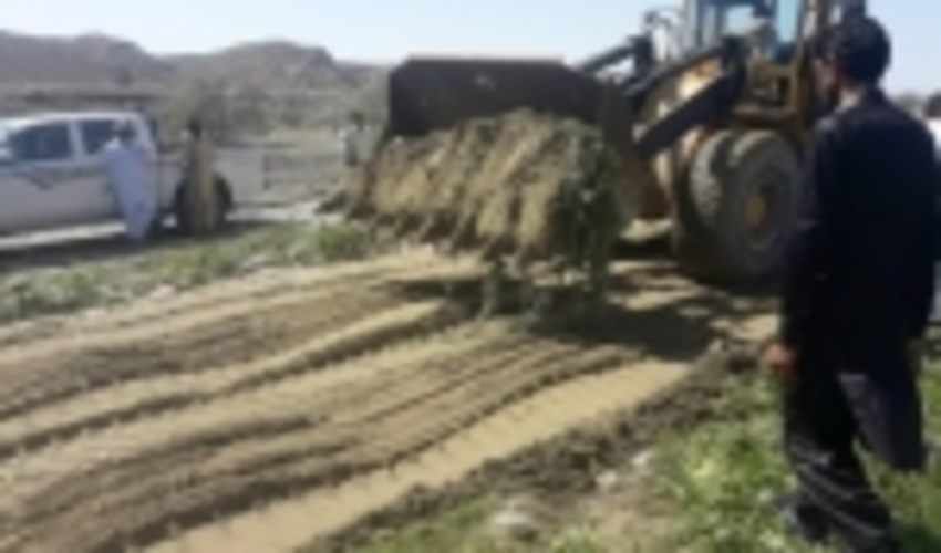 سیستان و بلوچستان/رفع تصرف 212 هکتار از اراضی ملی در پایین دست سد زیردان/ برخورد قاطع قانونی با متصرفان در دستور کار است
