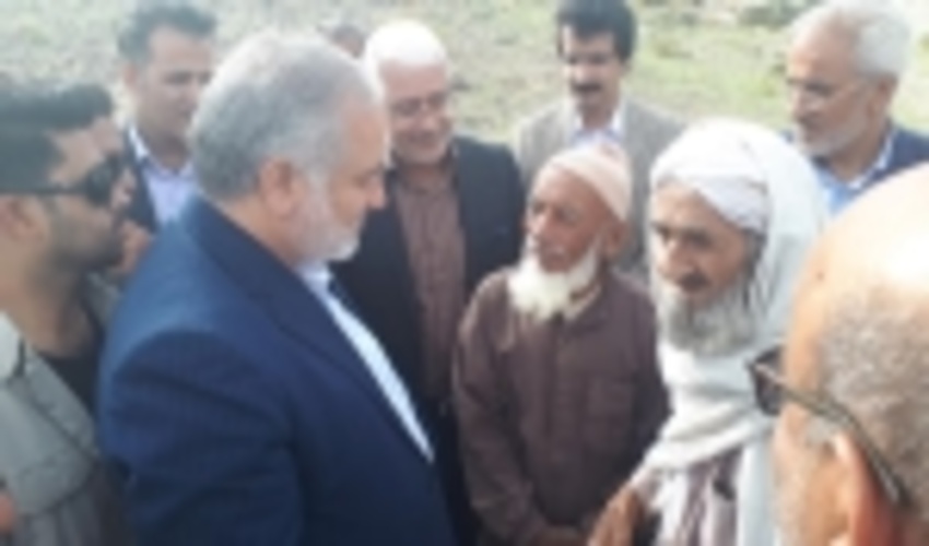 ‎  استاندار از پروژه های آبخیزداری بخش ایرندگان خاش بازدید کرد