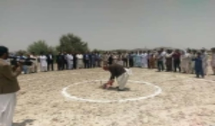 سیستان و بلوچستان/کلنگ طرح آبخیزداری نلینت چابهار به زمین زده شد