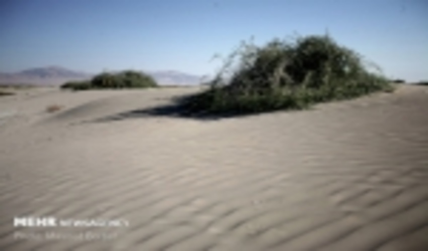 عملیات مهار شن‌های روان در ایستگاه کویر گرمسار اجرا می‌شود