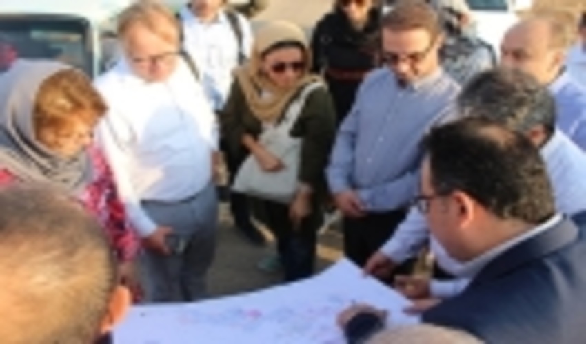 بازدید فعالان محیط زیست اروپایی از طرح های مقابله با گرد و غبار خوزستان