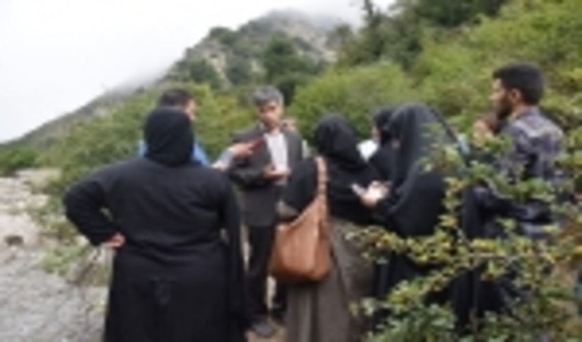 بازدید اصحاب رسانه از پروژه‌های آبخیزداری و نهالستان شهرستان علی‌آباد کتول