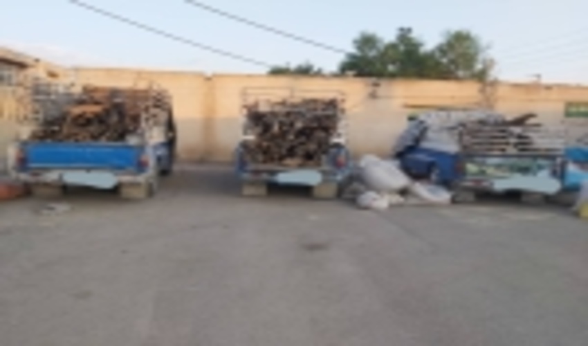کشف 2 تن چوب و زغال قاچاق در کهگیلویه