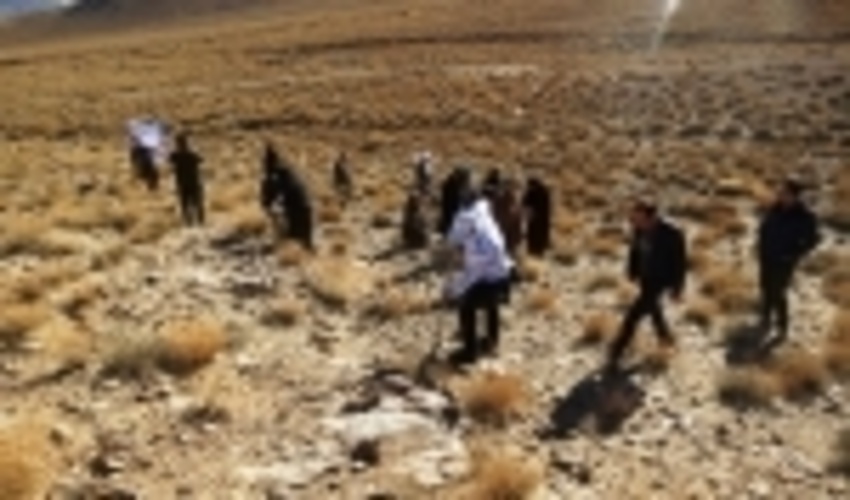 ۱۰۰ هکتار از مراتع شهرستان درگزین بذر پاشی شد