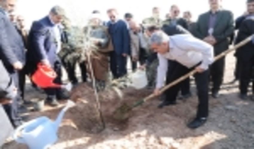 گزارش تصویری از مراسم ملی نهالکاری همگانی در قم