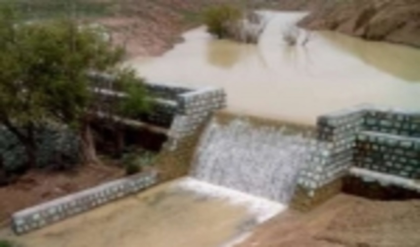 آبگیری و سرریز شدن ۱۰۰ درصدی سازه های آبخیزداری شهرستان رودان‎