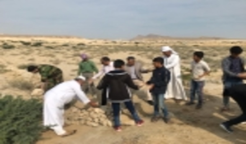 هرمزگان/اجرای عملیات آبخیزداری خشکه چین در سد بند ناخدا در شهر طبل 