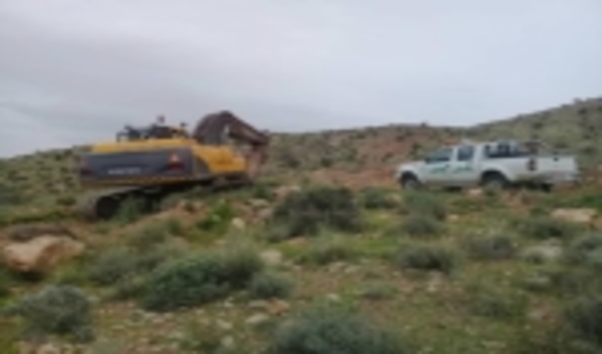 قلع و قمع مستحدثات ایجاد شده در عرصه های منابع طبیعی نی ریز