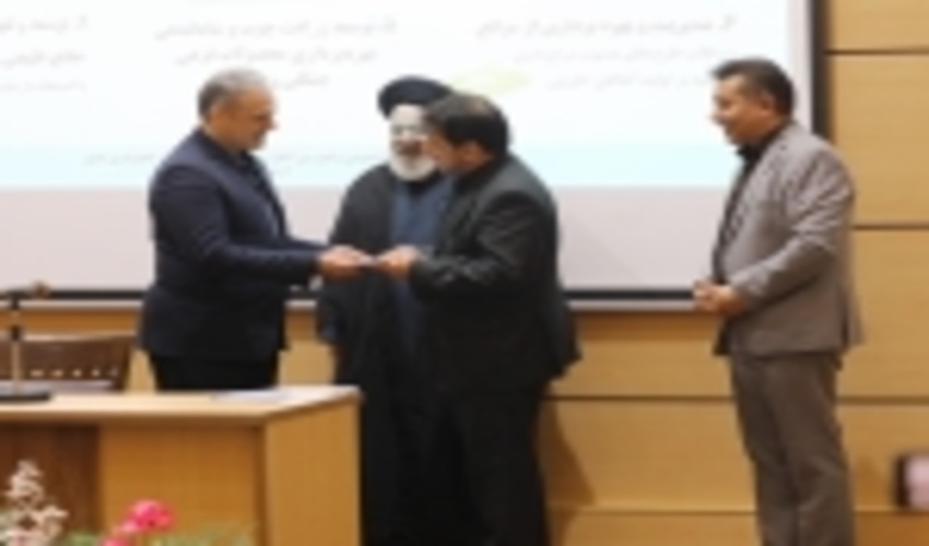 Masoud Mansour was Appointed as Deputy Minister of Agriculture Jahad and Head of FRWO  