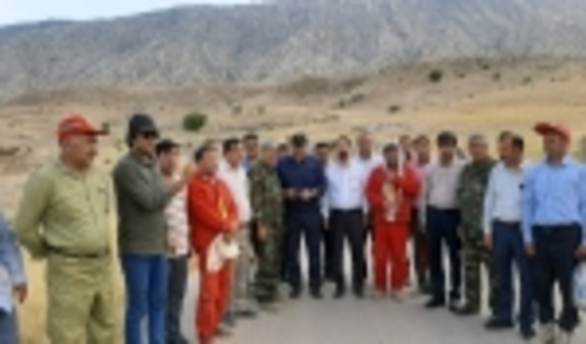 بازدید دو مسئول سازمان جنگل‌ها از مناطق خائیز و دیل کهگیلویه و بویراحمد
