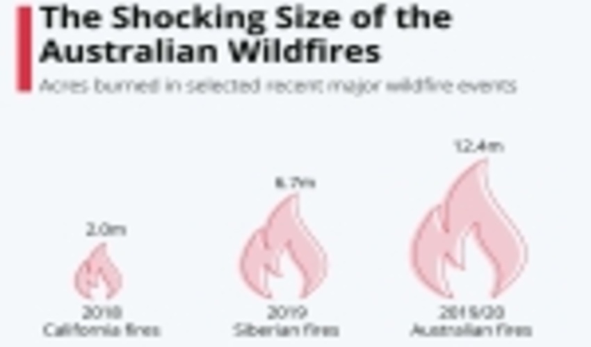 The Shocking Size of the Australian Wildfires 