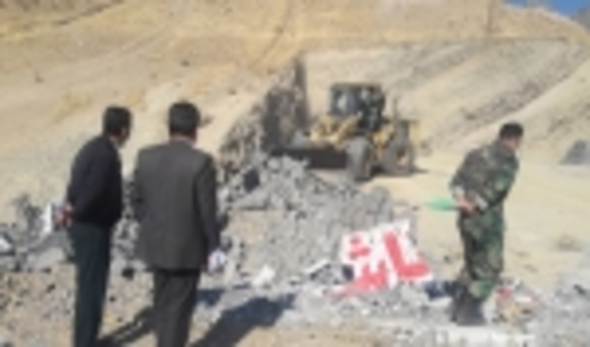 6 هزار مترمربع از اراضی ملی دماوند رفع تصرف شد