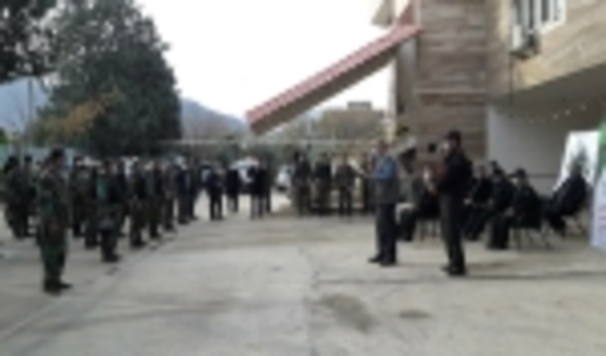 گلستان/برگزاری مراسم آغازین مانور حفاظت از منابع طبیعی و مقابله با قاچاق چوب در شهرستان رامیان