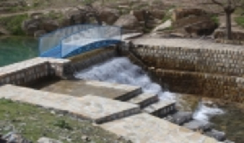 70 درصد پیشرفت فیزیکی اجرای طرح های آبخیزداری پارک آبخیزگردو