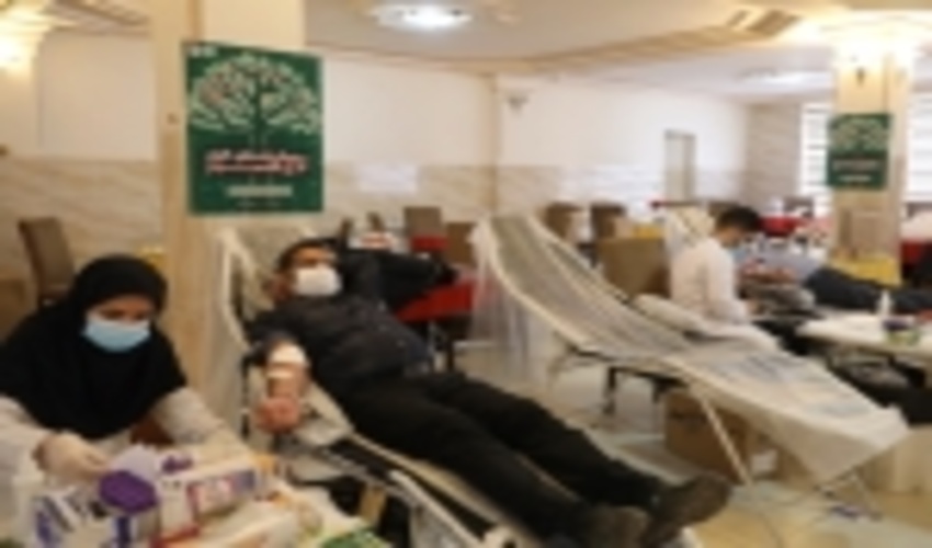 گزارش تصویری / پویش اهدای خون حیات سبز