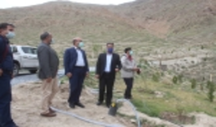 بازدید نماینده مردم اراک در مجلس شورای اسلامی از پروژه های منابع طبیعی 