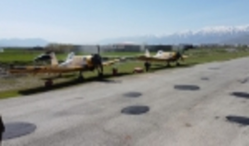 آذربایجان غربی/عملیات محلول پاشی هوایی، مبارزه با آفت جوانه خوار بلوط، در اراضی جنگلی زاگرس