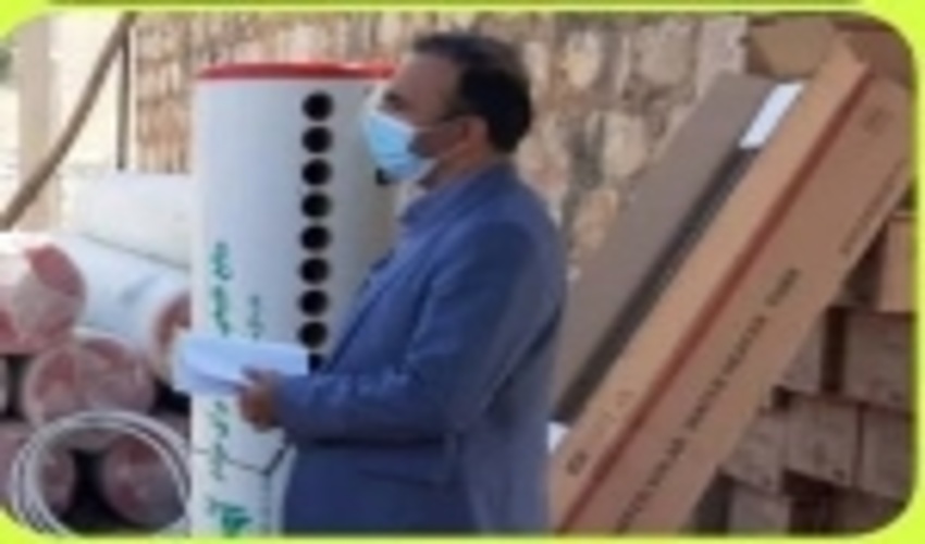 توزیع 51 آبگرمکن‌ خورشیدی به‌صورت رایگان در لرستان