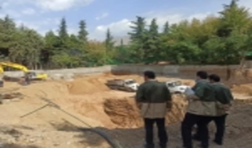 بازدید رئیس سازمان جنگل ها از روند عملیات احداث ساختمان جدید اداری 