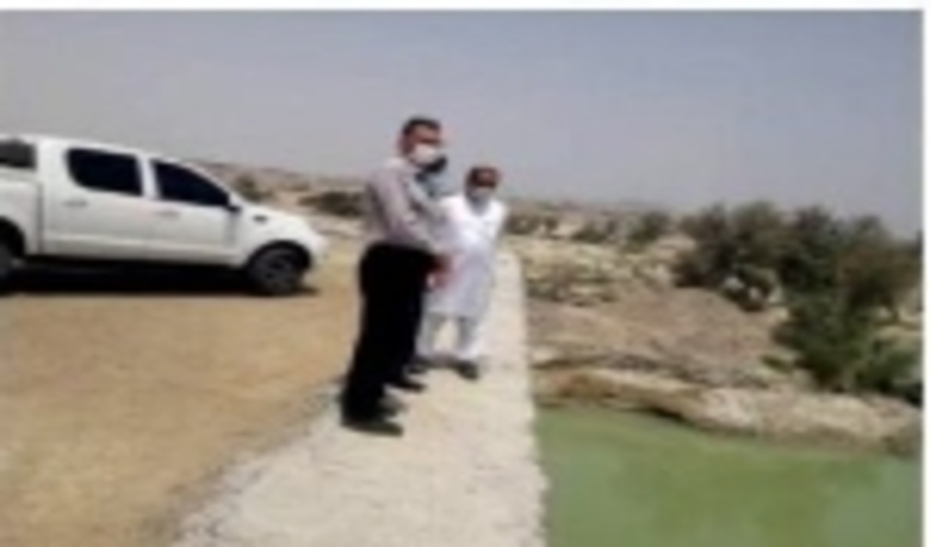 سیستان و بلوچستان/تکمیل یک طرح آبخیزداری ۸۵۰۰ هکتار از اراضی دشتیاری را سیراب می‌کند