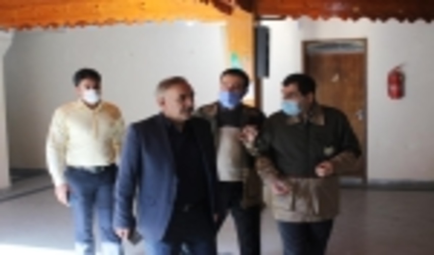 بازدید معاون برنامه ریزی سازمان جنگل ها از مجتمع آموزشی مهندس ساعی کلارآباد