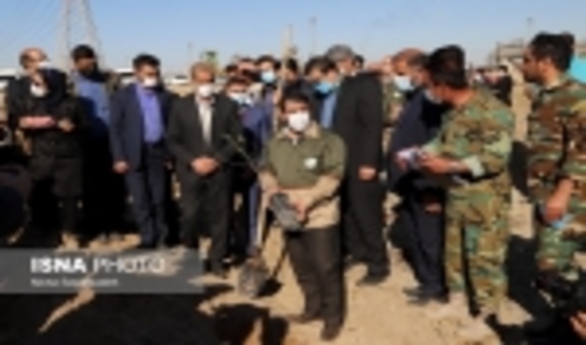 Operation Executive Opening of the 2,000-Ha Desertification Control and Tree Planting Plans in Khuzestan