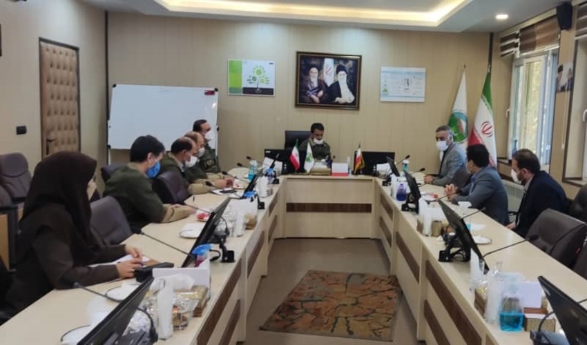 بررسی ارتقاء راهکارهای اطفای حریق در نشست مدیران منابع طبیعی و وزارت دفاع