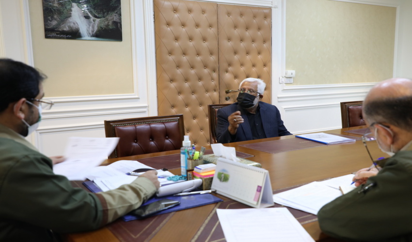 ملاقات مردمی رییس سازمان منابع طبیعی با 10 نفر ارباب رجوع