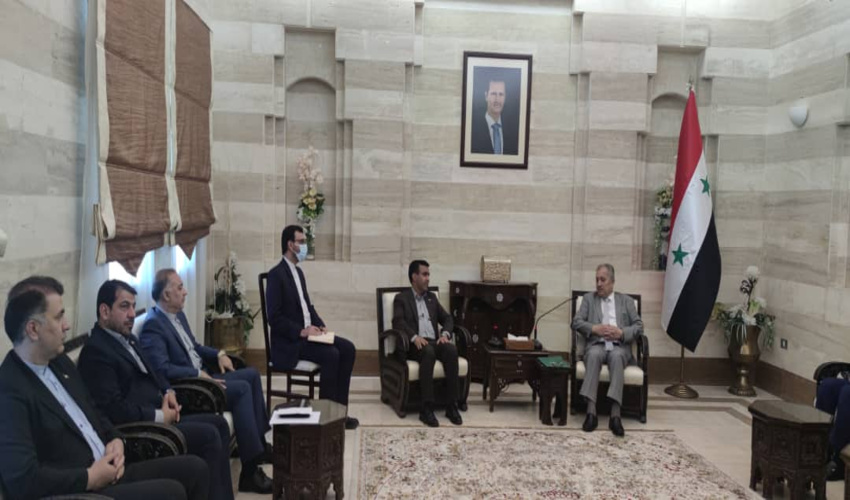 دیدار رئیس سازمان حفاظت محیط ‌زیست ایران با نخست‌وزیر سوریه