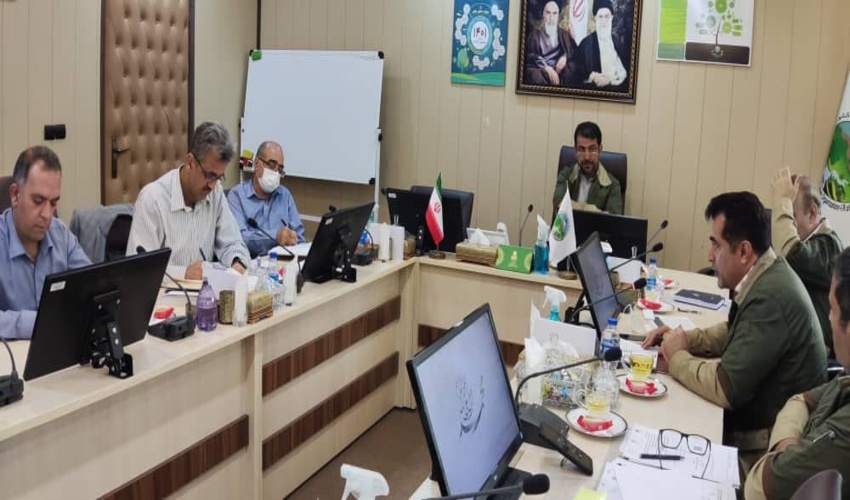 نشست مشترک رئیس سازمان منابع‌طبیعی و رئیس امور آب، کشاورزی و محیط زیست سازمان برنامه