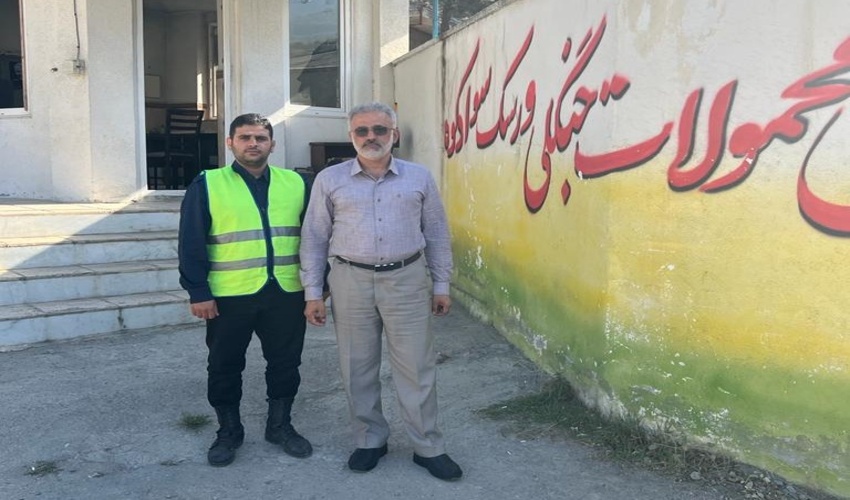 بازدید سرزده سرپرست سازمان منابع طبیعی و آبخیزداری کشور از پاسگاه حفاظتی سوادکوه