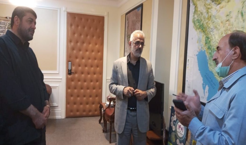 دیدار سه جانبه روسای سازمان منابع طبیعی، هلال احمر و مدیریت بحران 