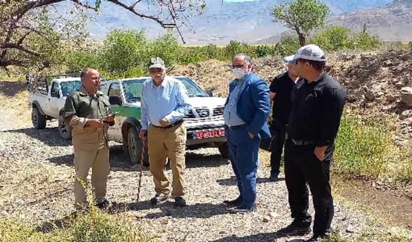 مراسم کلنگ‌زنی احداث پاسگاه حفاظتی منابع‌طبیعی در لرستان