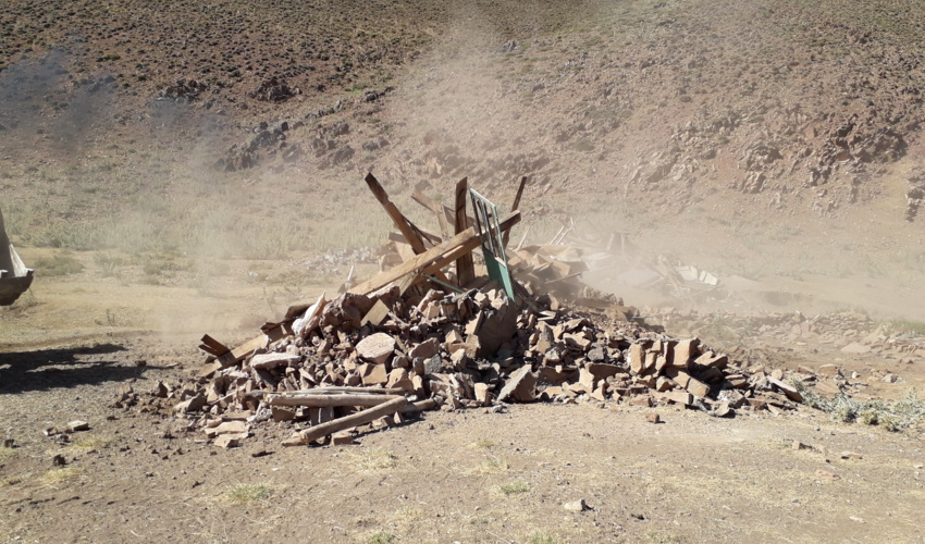 سمنان/بازپس‌گیری افزون بر 109792 مترمربع اراضی ملی از متصرفین