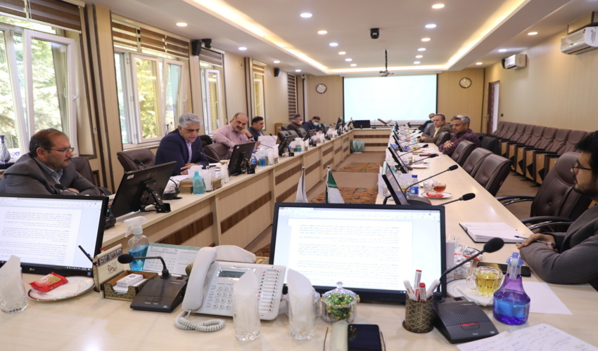 برگزاری جلسه قانون هوای پاک در سازمان منابع طبیعی 