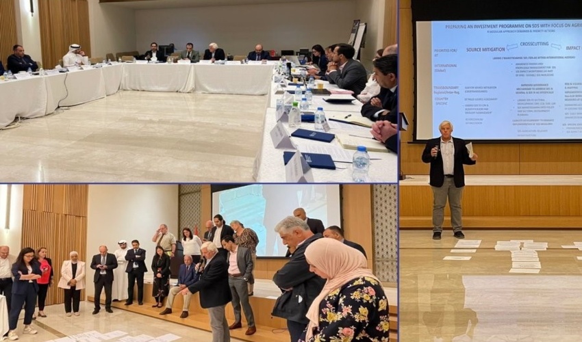 برگزاری کارگاه منطقه ای برای تاب آوری بخش کشاورزی و منابع طبیعی در مقابله با توفان‌های گردوغبار 