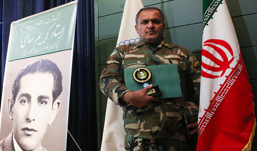 نوشهر/ فرمانده یگان حفاظت منابع طبیعی چالوس جنگلبان نمونه کشوری شد